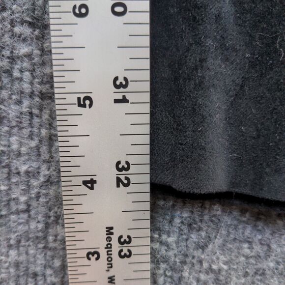 Sean John Men's Dress Pants Size 40x32 Black Flat Front Slash Pocket Cotton - Picture 10 of 10